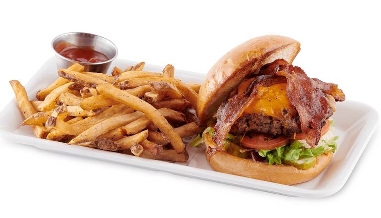 Applewood Bacon Cheeseburger#