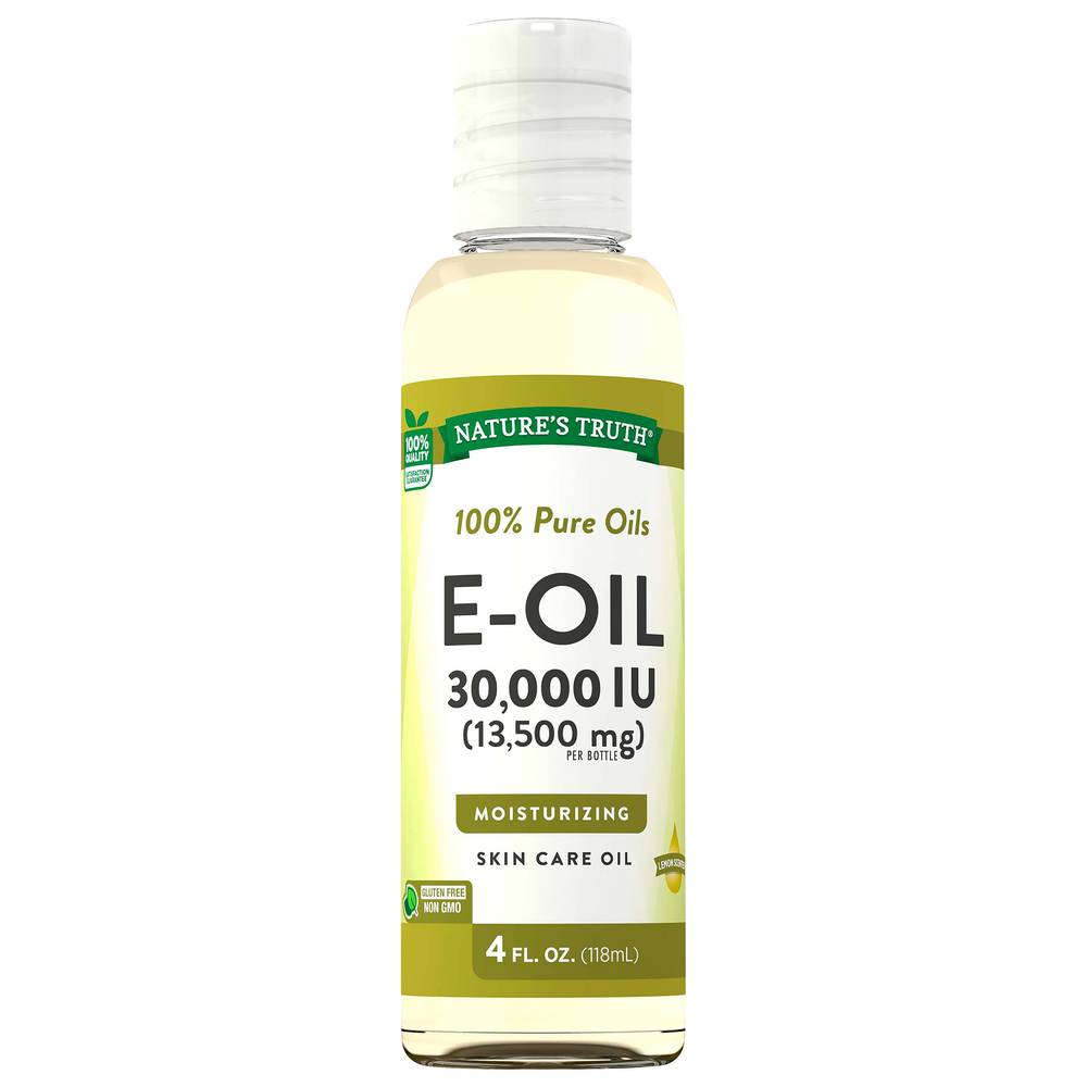 Nature's Truth Moisturizing Lemon Scented E-Oil (4 fl oz)