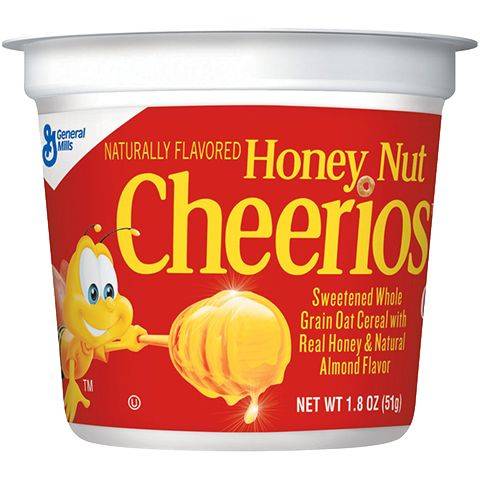 Honey Nut Cheerios Cereal Cup 1.8oz