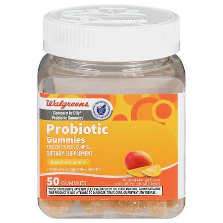 Walgreens Probiotic Billion Cfu Gummies (50ct)