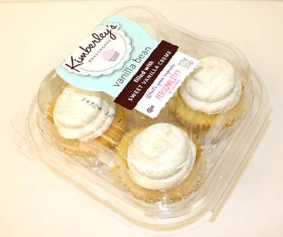 Kimberley's Vanilla Bean Cupcakes (ea)