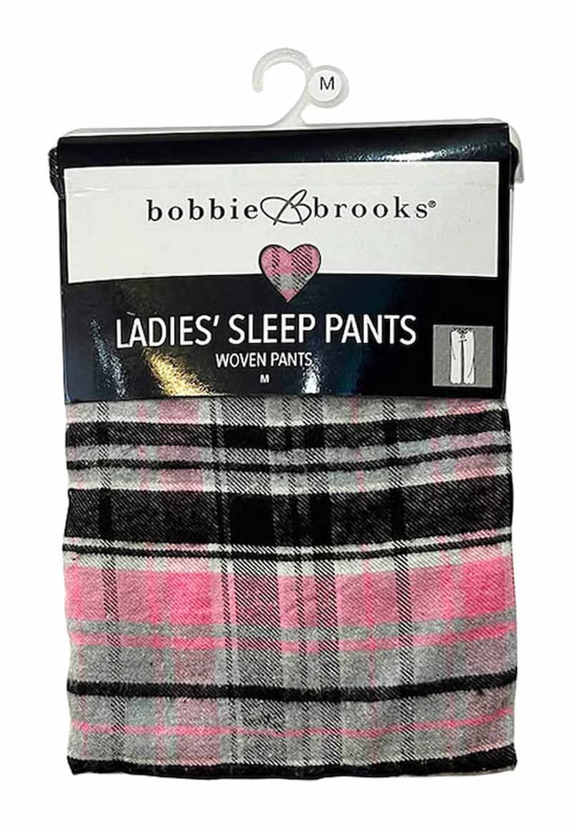 Bobbie Brooks Woven Sleep Pants, Women, M, Assorted