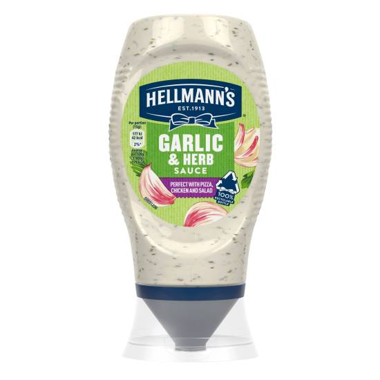 Hellmann's Garlic & Herb Creamy Sauce (250ml)