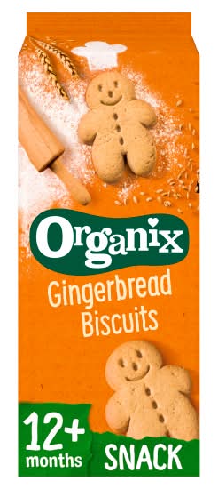 Organix Gingerbread Men 12+ Months (135g)