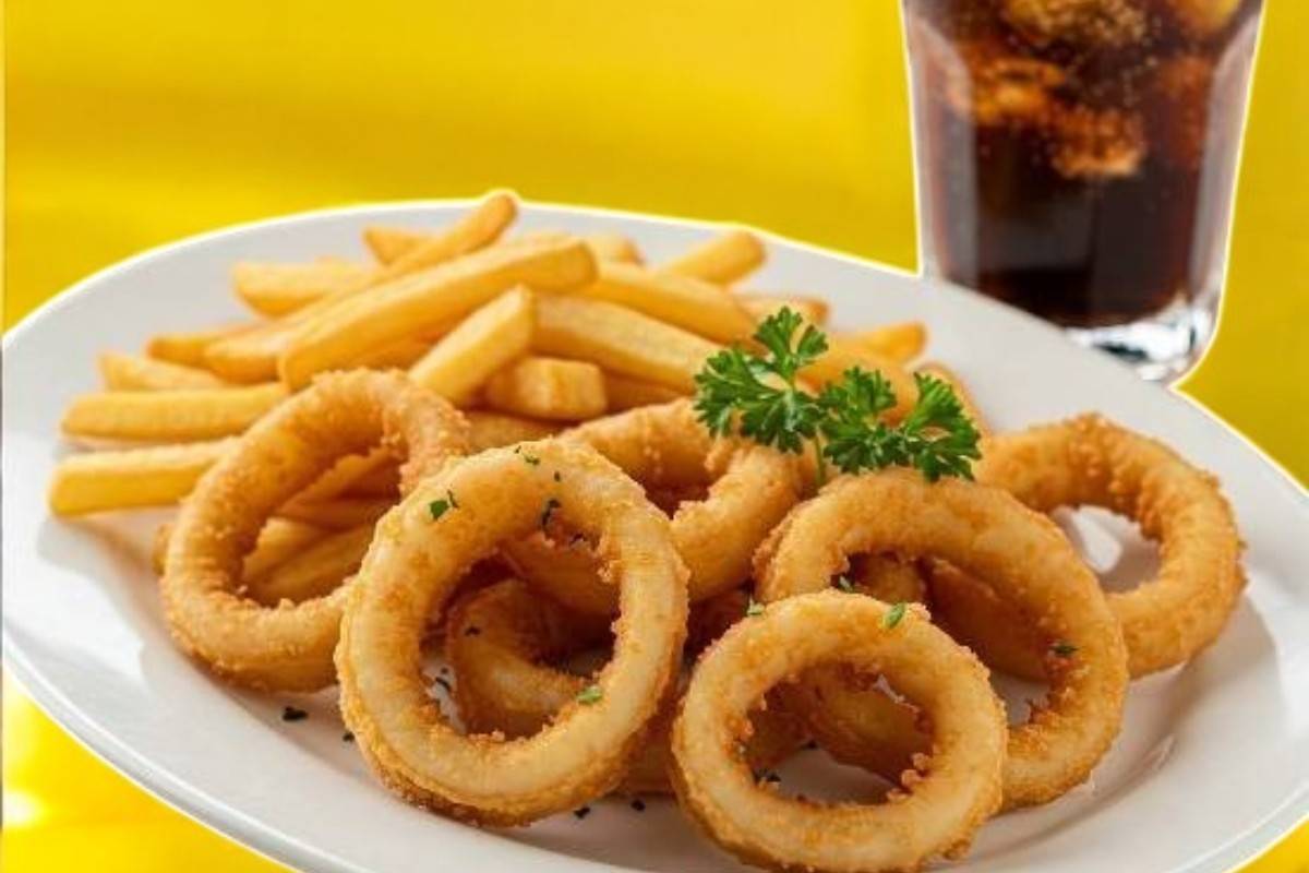 🍟 🦑🥤Calamari Rings x 6