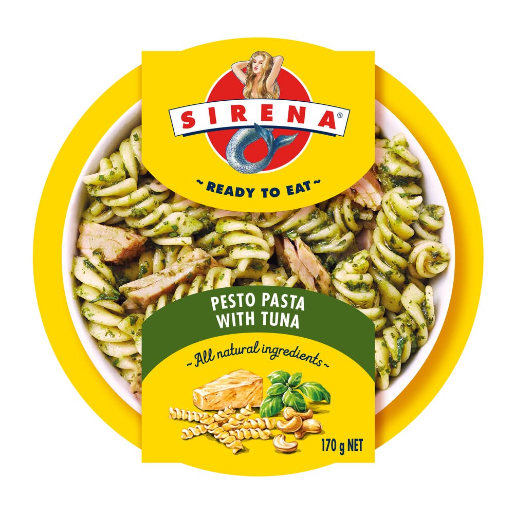 Sirena Ready To Eat Meal Pesto Pasta With Tuna (170g)