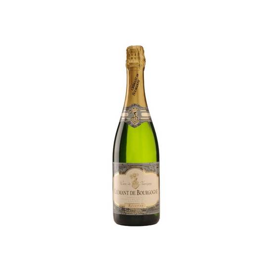 Crémant de bourgogne brut réserve LA COMPAGNIE DE LA BURGONDIE 75cl