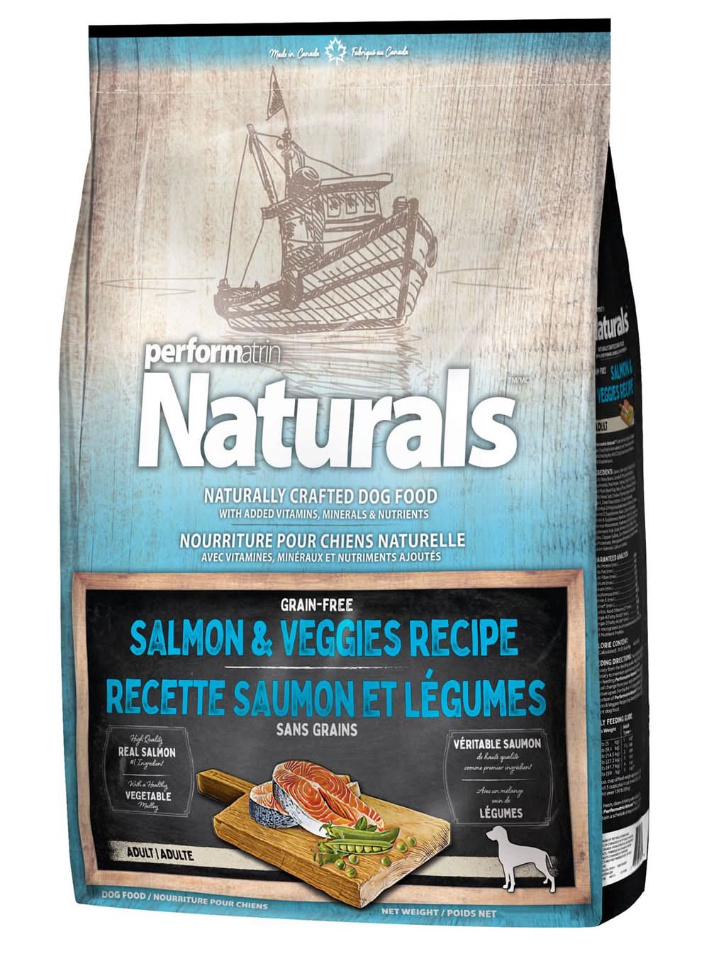 Performatrin Naturals Salmon & Veggies Recipe Adult Dog Food, 25 lb