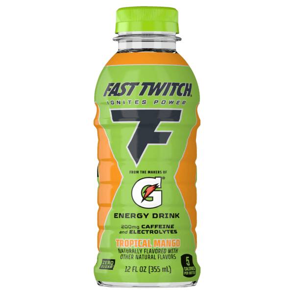 Fast Twitch Energy Tropical Mango 12oz