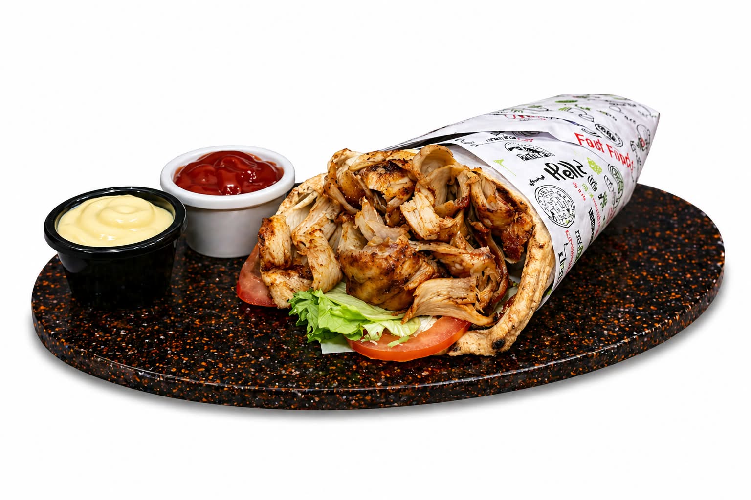 Cheese naan kebab