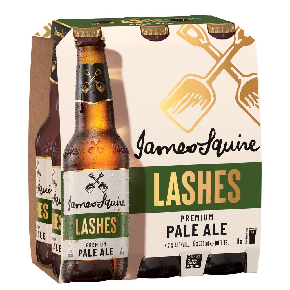 James Squire 150 Lashes Pale Ale Bottle 330mL X 6 pack