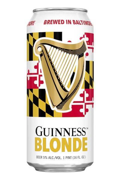 Guinness Baltimore Blonde Beer (4 ct, 16 fl oz)