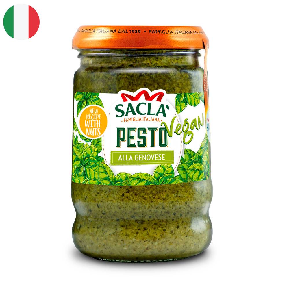 Sacla pesto genovese vegano (190 g)