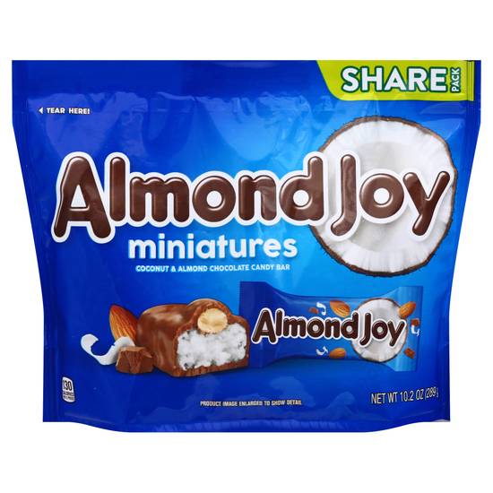 Almond Joy Miniatures Coconut & Almond Chocolate Candy Bar