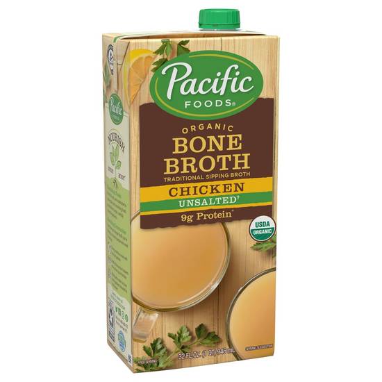 Organic Chicken Bone Broth Pacific 32 fl oz