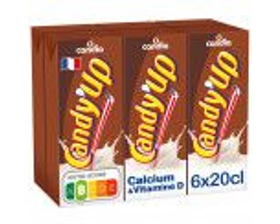 Candy'Up goût chocolat noisette, Candia (6 x 20 cl)