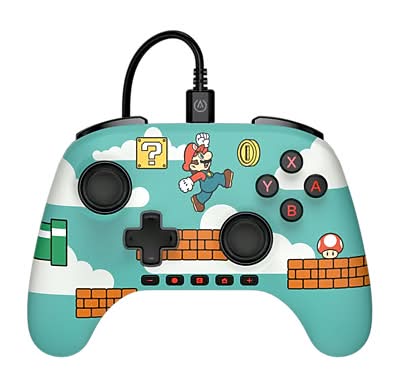 PowerA Advantage Wired Analog Joystick, Nintendo Switch 2, Mario Time (NSGP0527-01)