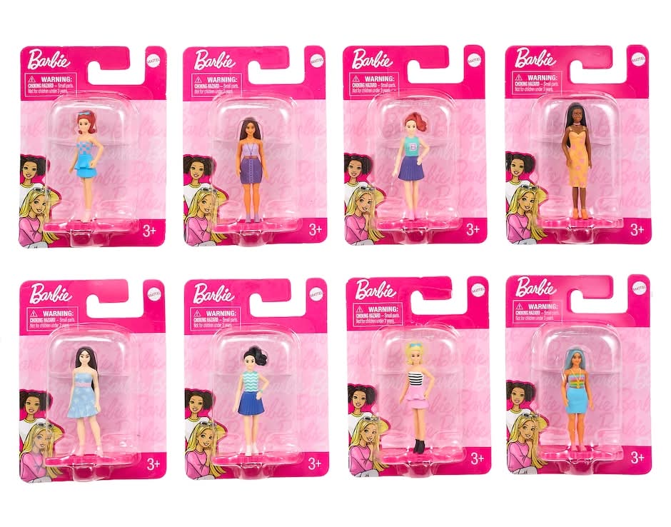 Barbie Mini Figures, Assorted Styles, 1-ct.