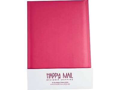 6 x 9 Self-Sealing Bubble Mailer, Pink, Dozen (245155)