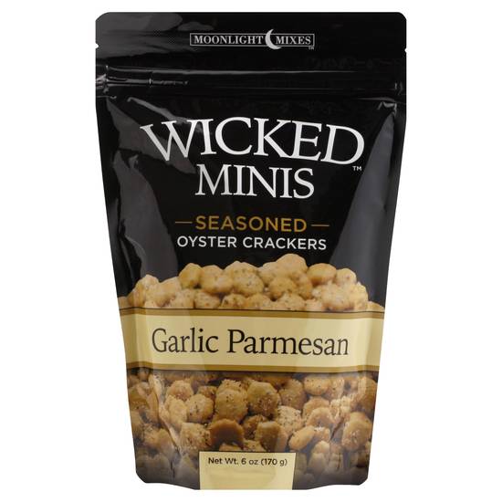 Wicked Garlic Parmesan Mini Oysters Crackers (6 oz)