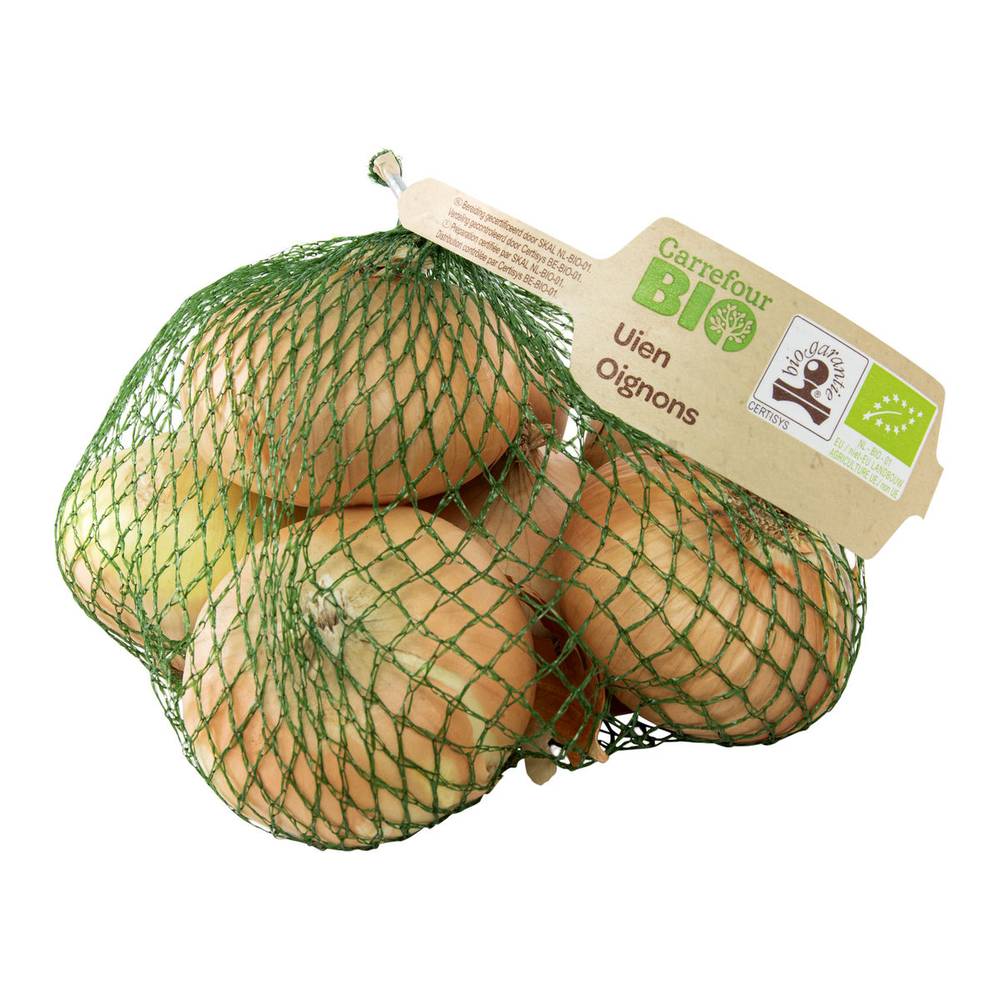 Carrefour Bio Oignons Jaunes 750g