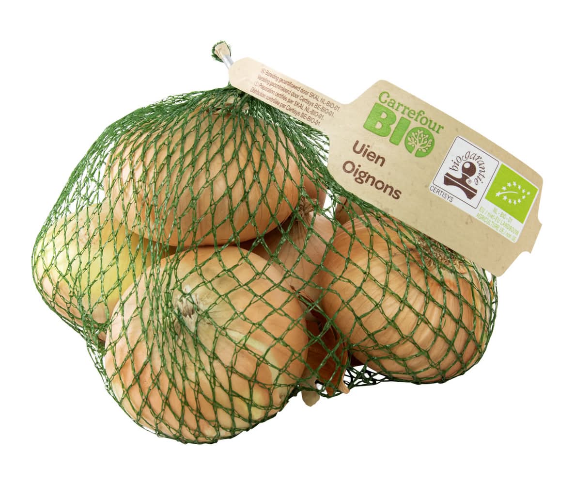 Carrefour Bio Oignons Jaunes 750g