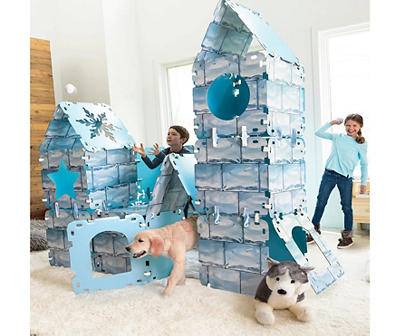 Hearthsong Frozen Igloo 16-panel Fantasy Fort Kit, Blue (13.80094 lbs)