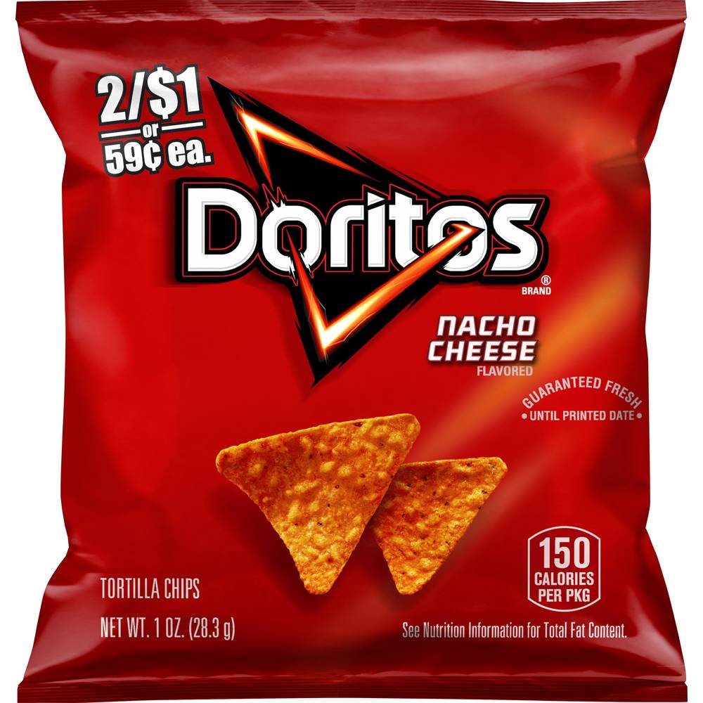 Doritos Tortilla Chips (nacho cheese)