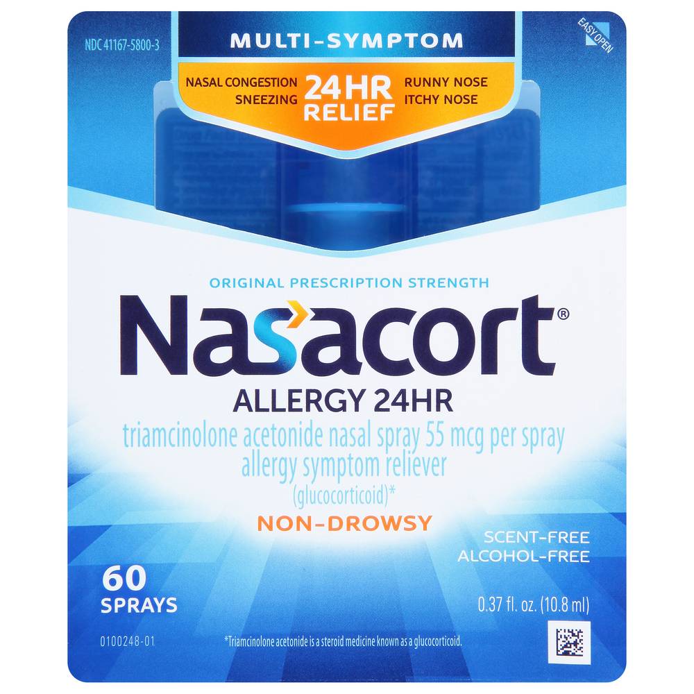 Nasacort Multi-Symptom Allergy Nasal Spray (0.37 fl oz)