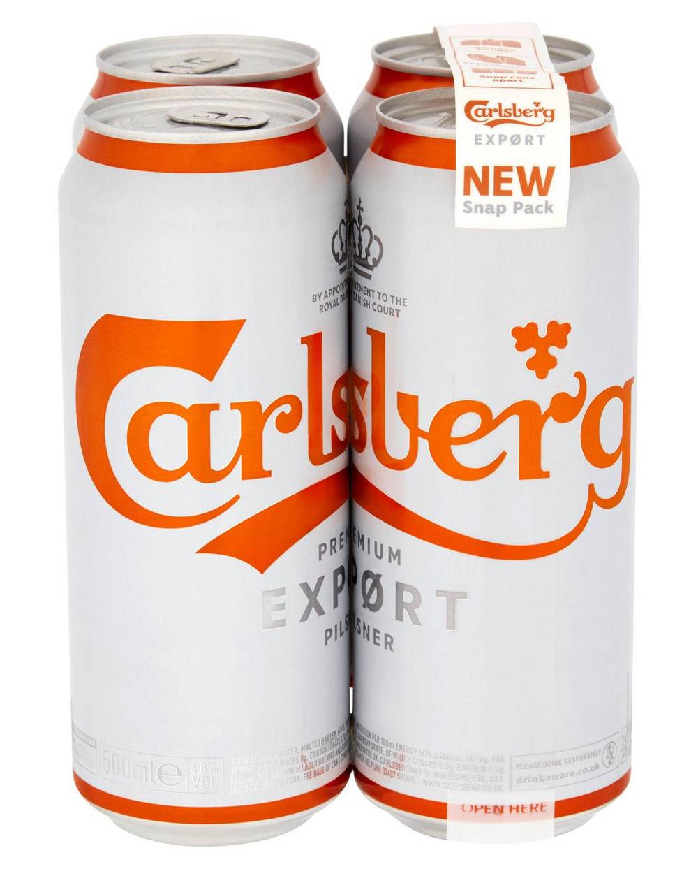 Carlsberg Export 4 Pack 500ml