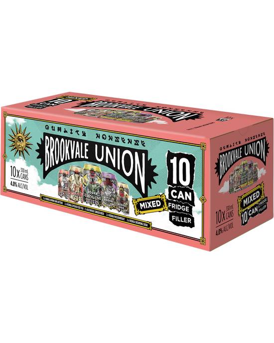 Brookvale Union Mixed Can 10x330mL