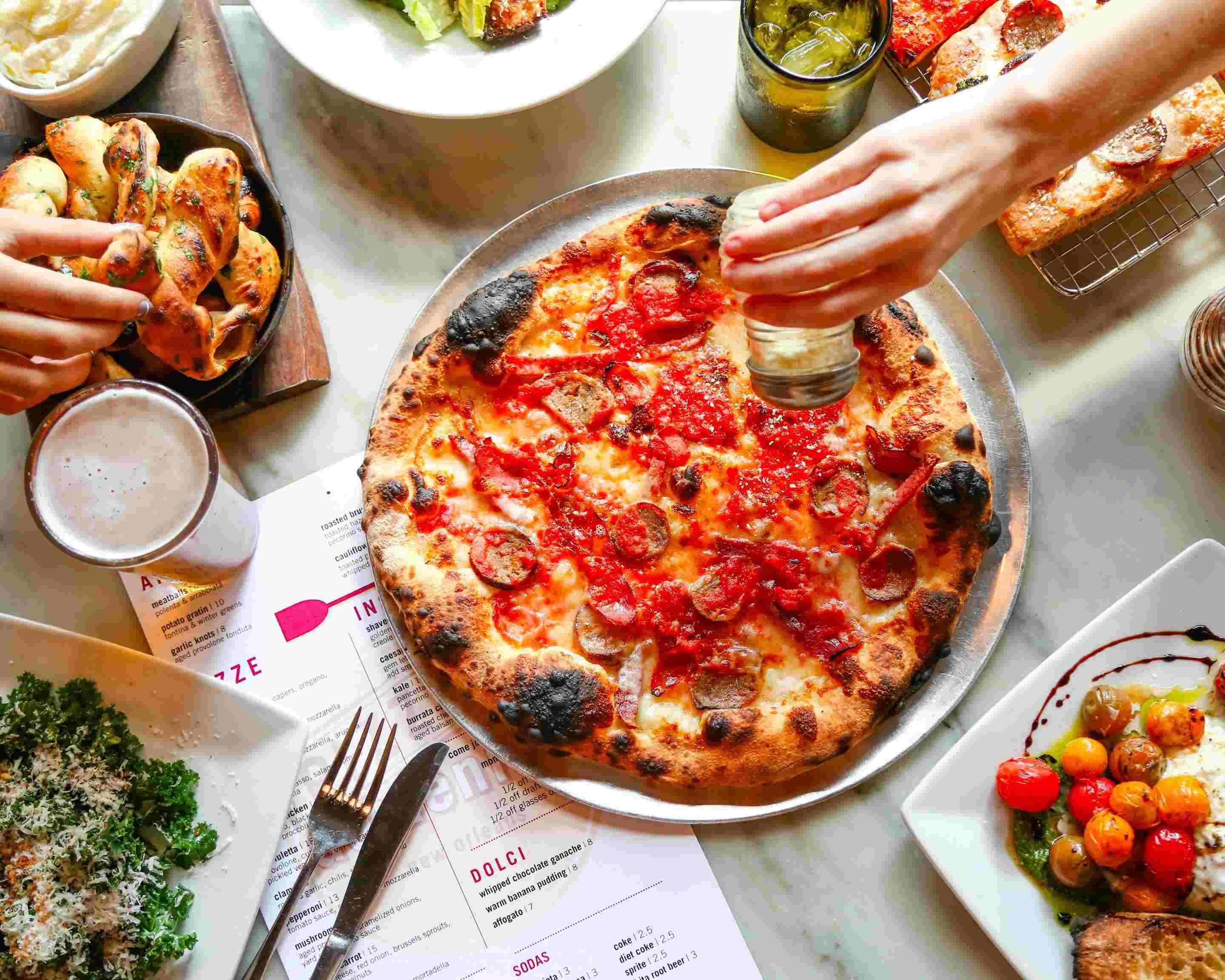 Pizza Domenica (Lakeview) Menu New Orleans • Order Pizza Domenica