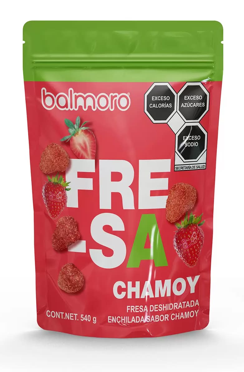Balmoro · Fresa deshidratada enchilada, chamoy (540 g)