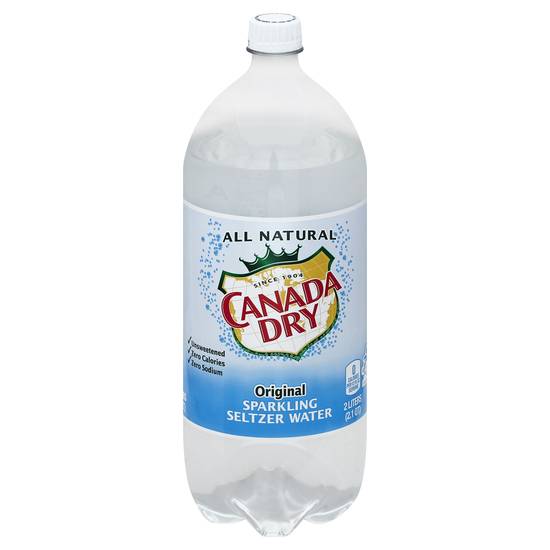 Canada Dry Sparkling Seltzer Water (2 L)