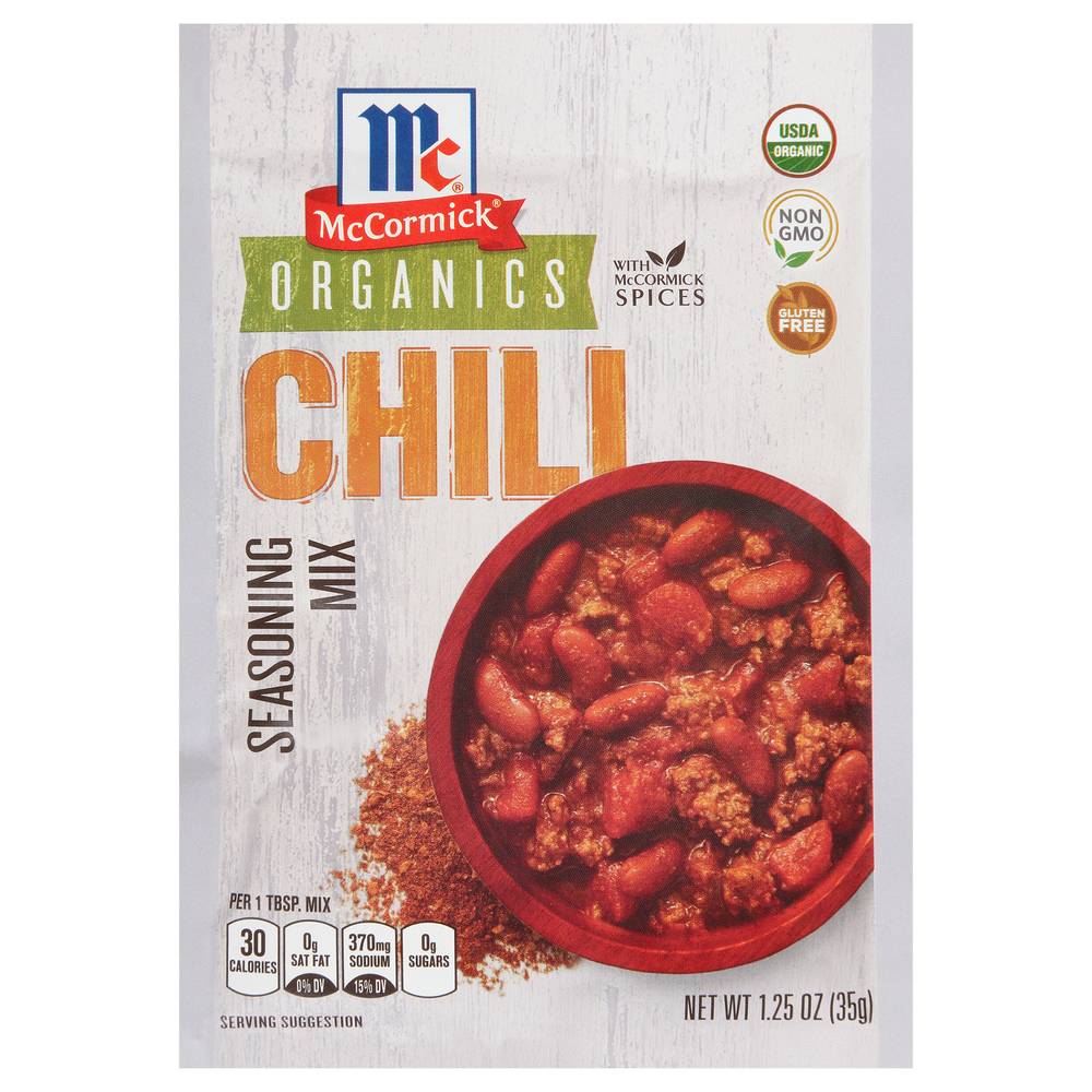 McCormick Organics Gluten Free Chili Seasoning Mix (1.3 oz)