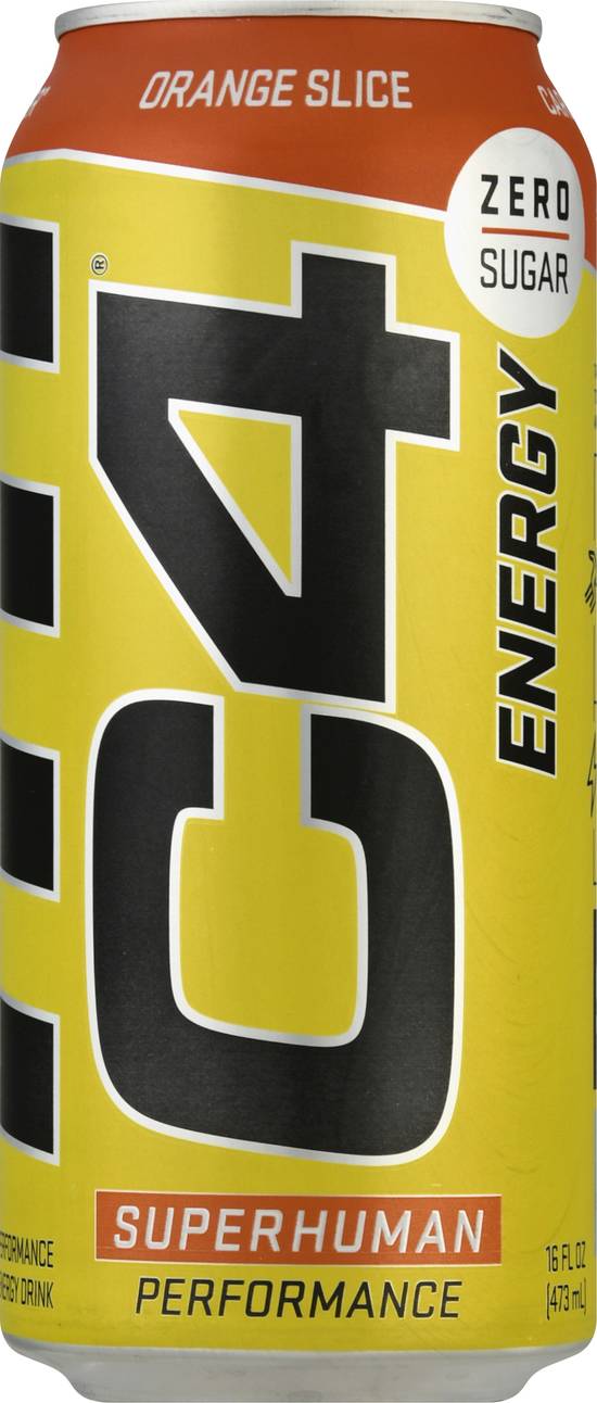 C4 Orange Slice Performance Energy Drink (16 fl oz)