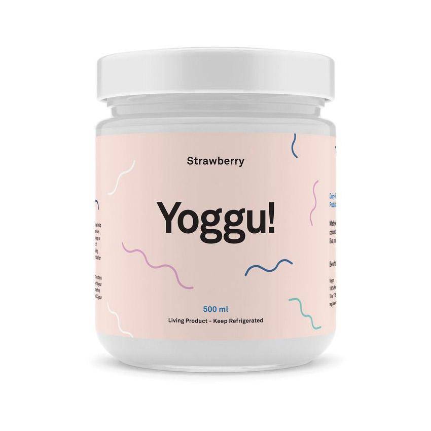 Yoggu Strawberry Coconut Yogurt (500 ml)