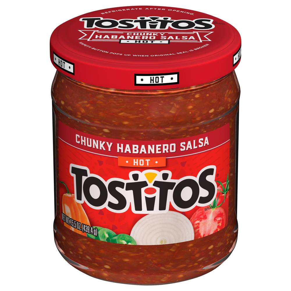 Tostitos Chunky Habanero Salsa, Hot (15.5 oz)