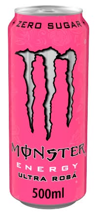 Monster Energy Ultra Rosá, Zero Sugar Energy Drink (500ml)