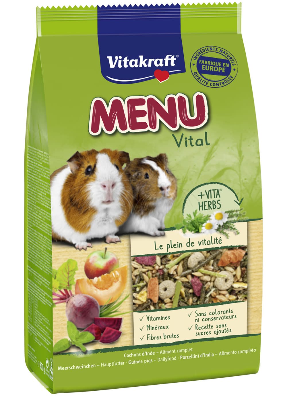 Vitakraft - Menu cochons d’inde (800g)