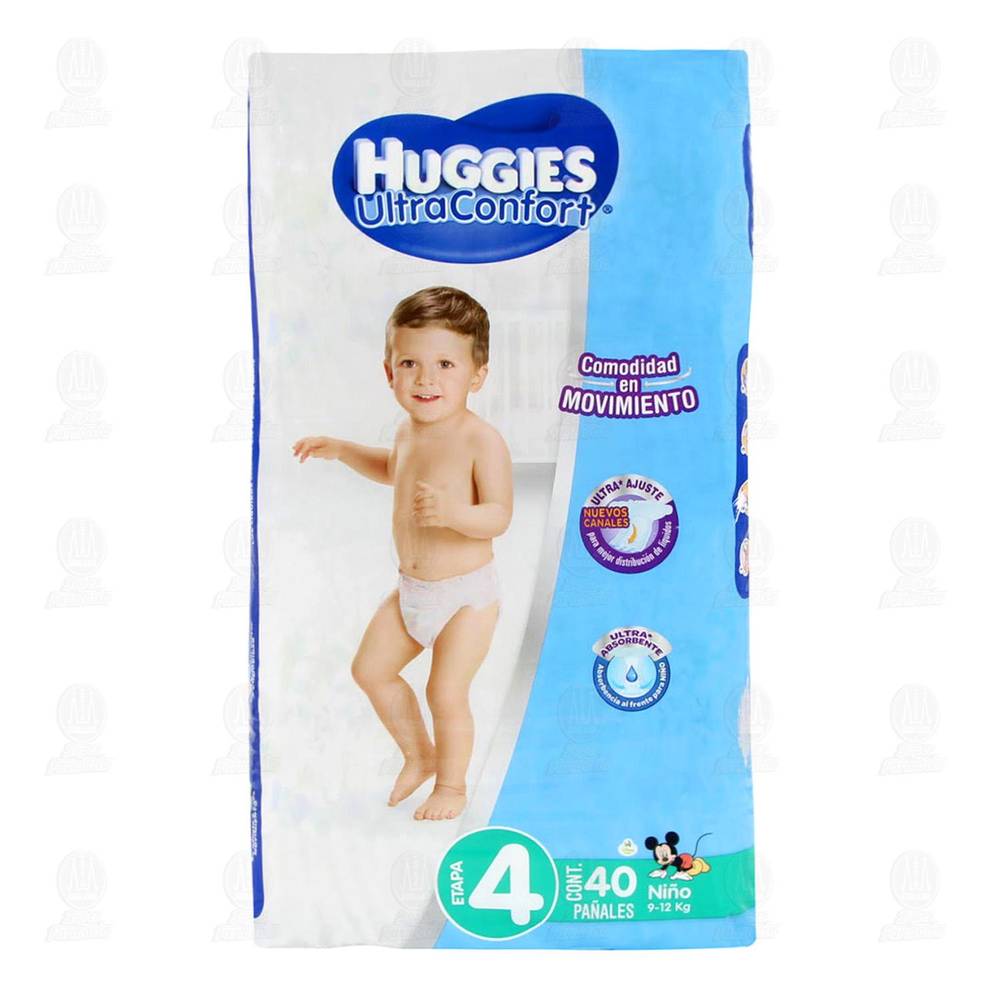 Huggies · Pañales, Etapa 4 (40 un)