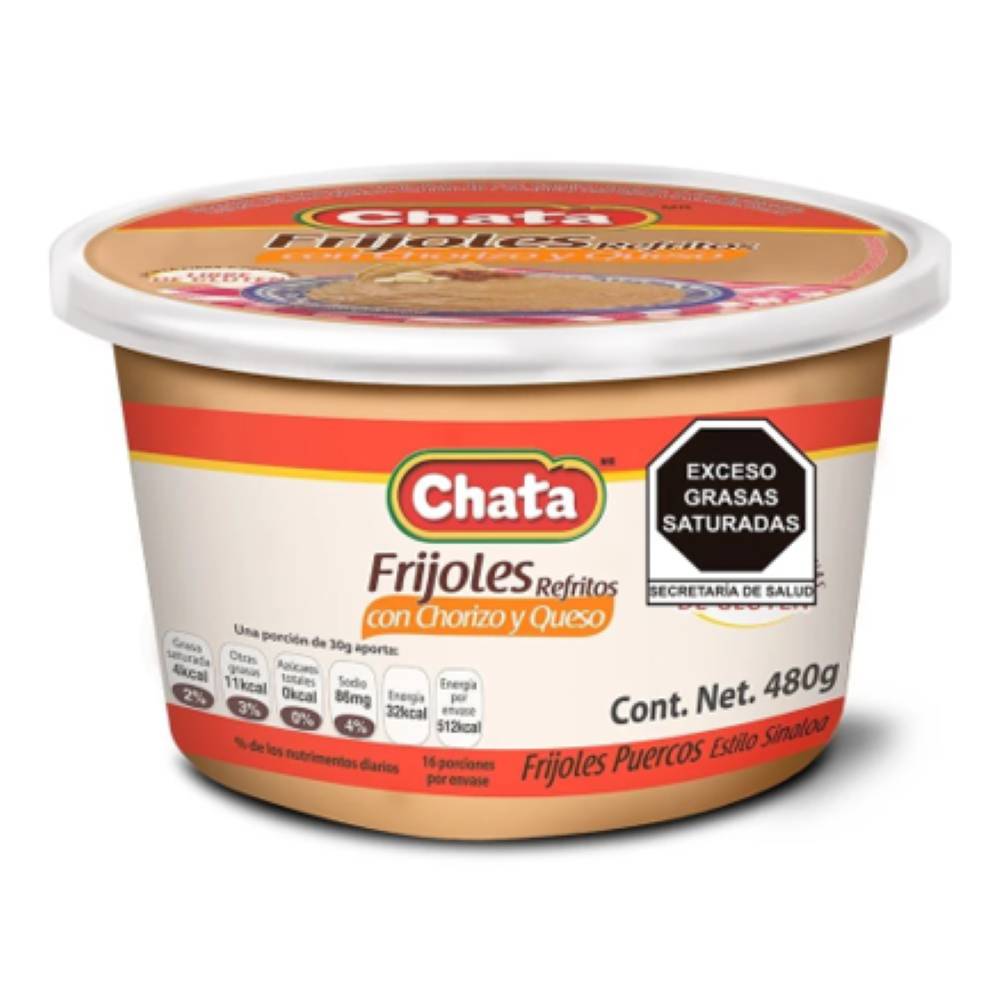 Chata frijoles puercos  (480 g)
