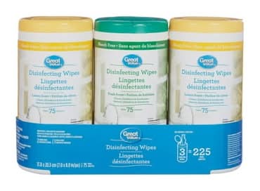 Great Value Disinfecting Wipes (400 g)