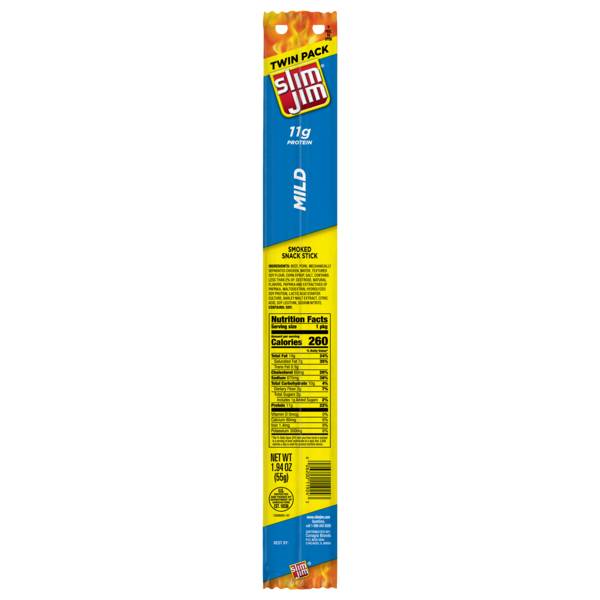 Slim Jim Mild Smoked Snack Stick Twin Pack 1.94oz