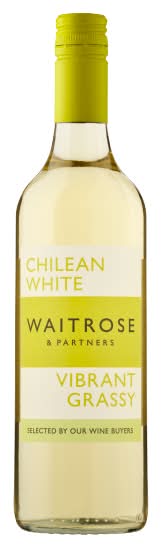 Waitrose & Partners Vibrant & Grassy Chilean Wine (750ml)