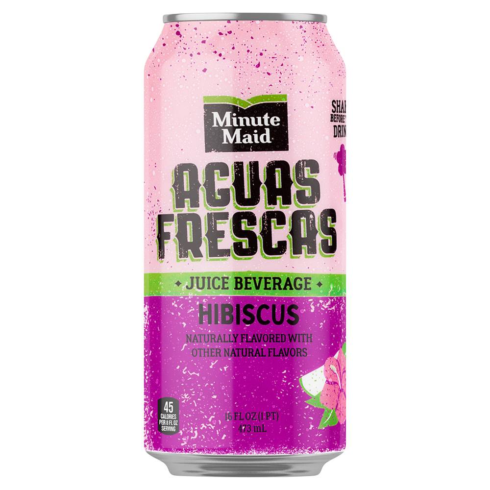 Minute Maid Aguas Frescas Hibiscus Juice Beverage (16 fl oz)