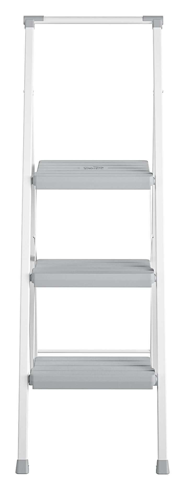 Project Source 3 -Step 225-lb Capacity Steel Foldable Step Stool