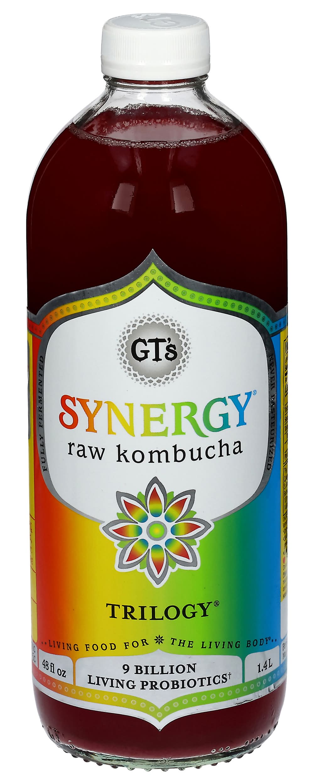 GT's Synergy Trilogy Raw Kombucha (48 fl oz)
