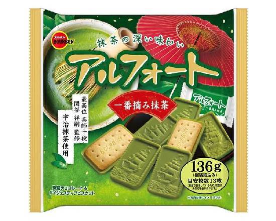 北日本 帆船餅乾家庭包(一番摘抹茶風味) (乾貨)^301361707