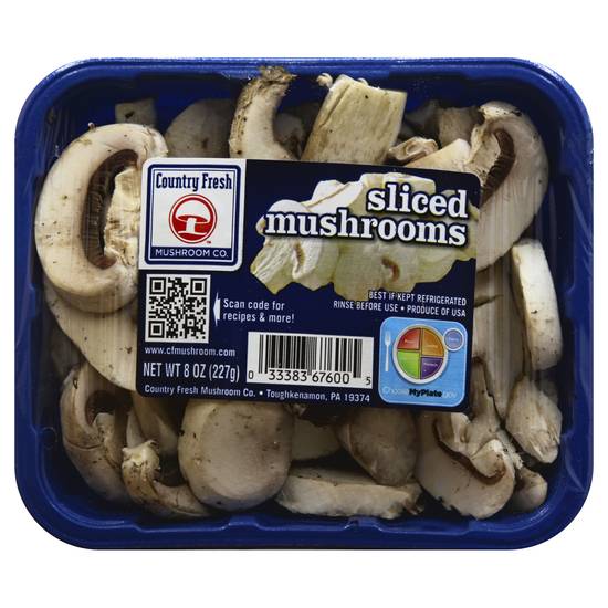 Giorgio White Sliced Mushrooms (8 oz)